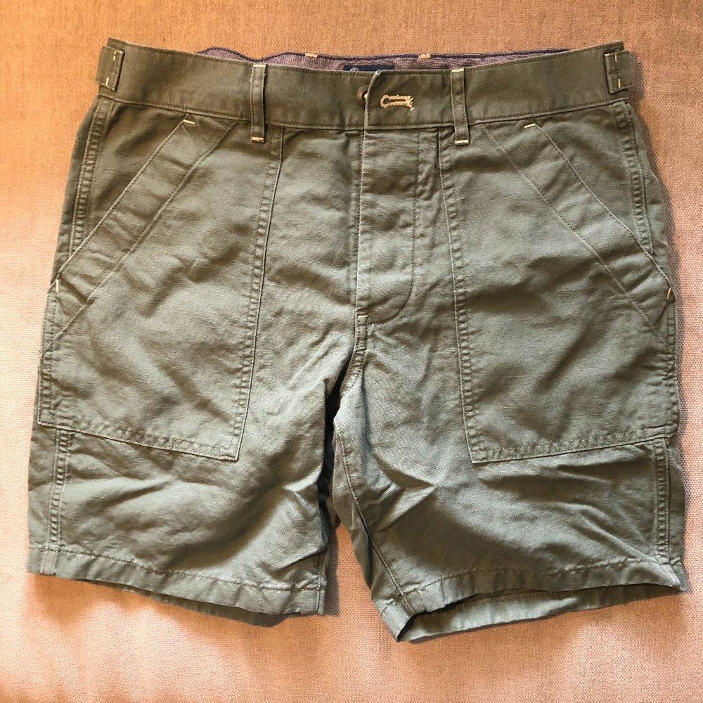 J.Crew Men's Cotton-Linen Camp Short